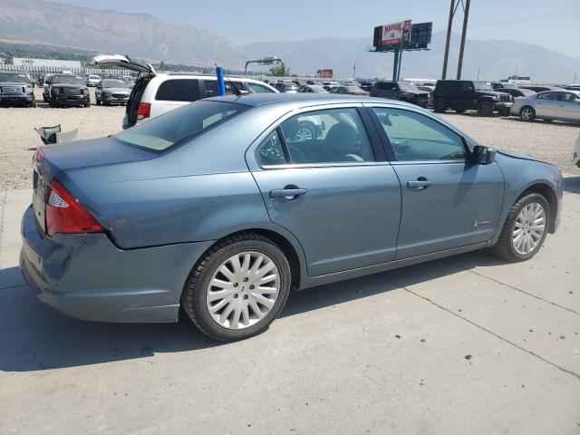 3FADP0L35BR139696 - 2011 FORD FUSION HYBRID BLUE photo 3