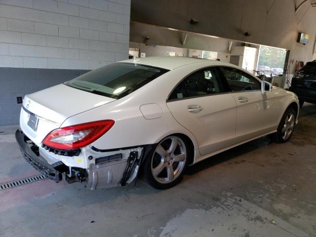 WDDLJ7DB7EA101087 - 2014 MERCEDES-BENZ CLS 550 WHITE photo 3