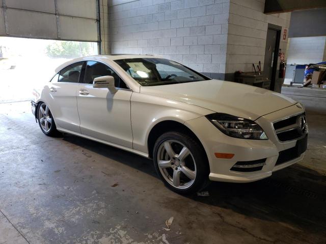 WDDLJ7DB7EA101087 - 2014 MERCEDES-BENZ CLS 550 WHITE photo 4