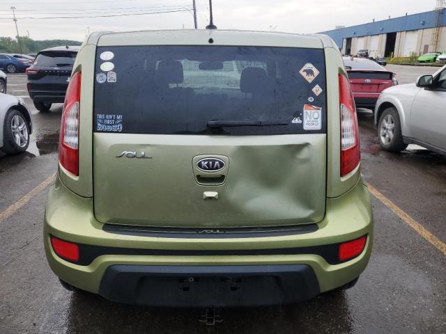 KNDJT2A67C7371856 - 2012 KIA SOUL + GREEN photo 6