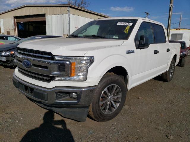 1FTEW1CP3JKC93191 - 2018 FORD F150 SUPERCREW WHITE photo 1