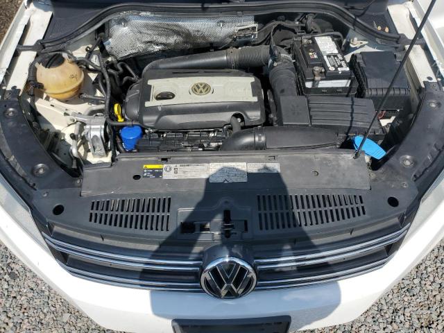 WVGAV3AXXDW621697 - 2013 VOLKSWAGEN TIGUAN S WHITE photo 11
