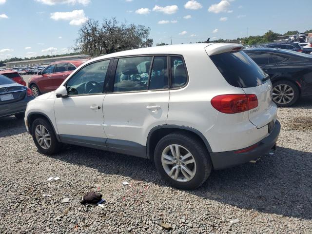 WVGAV3AXXDW621697 - 2013 VOLKSWAGEN TIGUAN S WHITE photo 2