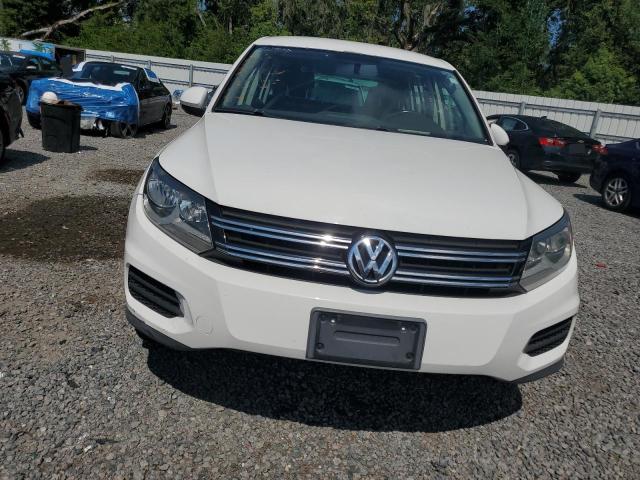 WVGAV3AXXDW621697 - 2013 VOLKSWAGEN TIGUAN S WHITE photo 5