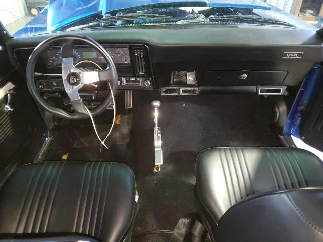 1X27D2W212165 - 1972 CHEVROLET NOVA BLUE photo 8