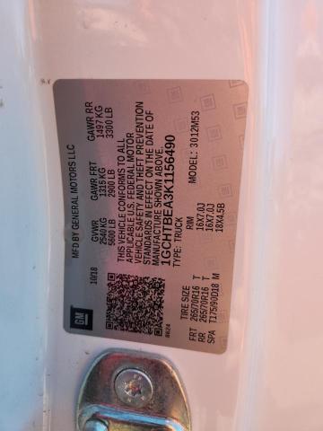 1GCHTBEA3K1156490 - 2019 CHEVROLET COLORADO Ақ фото 12