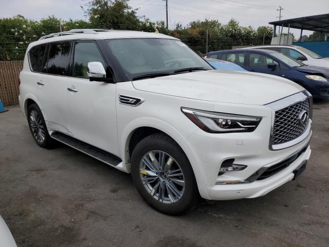 JN8AZ2BE5M9269888 - 2021 INFINITI QX80 SENSORY WHITE photo 4