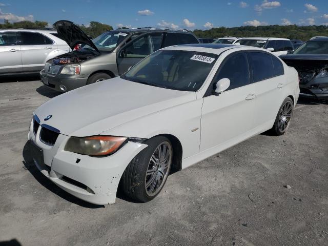 WBAVC93567KX58719 - 2007 BMW 328 XI WHITE photo 1