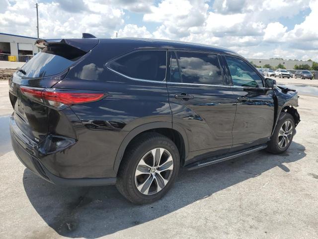 5TDGZRAH2NS134512 - 2022 TOYOTA HIGHLANDER XLE Bənövşəyi foto 3