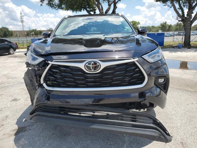 5TDGZRAH2NS134512 - 2022 TOYOTA HIGHLANDER XLE Bənövşəyi foto 5