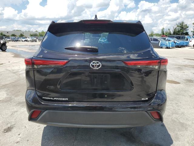 5TDGZRAH2NS134512 - 2022 TOYOTA HIGHLANDER XLE Bənövşəyi foto 6