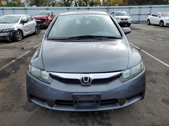 19XFA1F55BE016642 - 2011 HONDA CIVIC LX GRAY photo 5