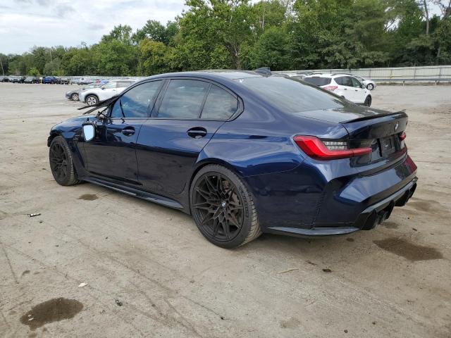 WBS33AY06MFL29800 - 2021 BMW M3 COMPETITION BLUE photo 2