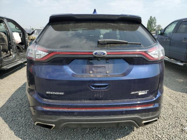 2FMPK4AP2GBB82879 - 2016 FORD EDGE SPORT Көк фото 6