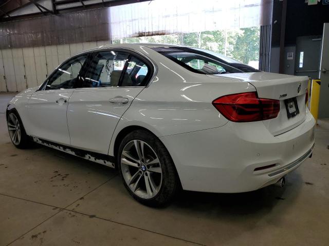 WBA8B7C55JA585924 - 2018 BMW 340 XI WHITE photo 2