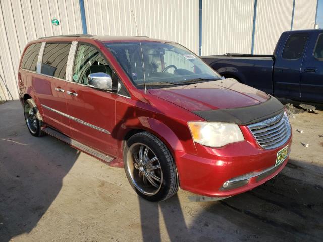2C4RC1CG7DR692668 - 2013 CHRYSLER TOWN & COU TOURING L RED photo 7