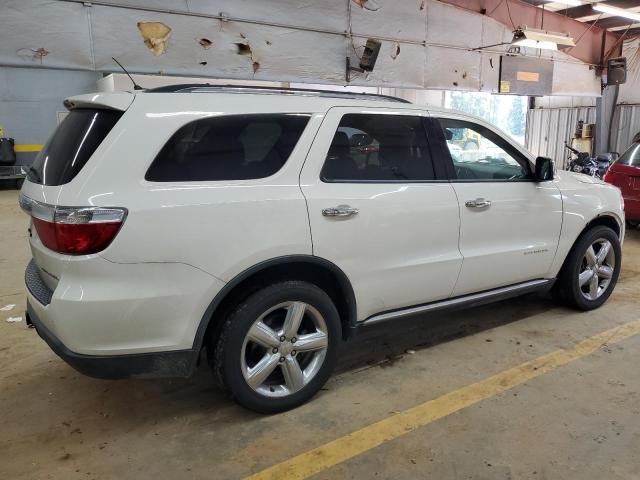 1C4RDJEG6CC242172 - 2012 DODGE DURANGO CITADEL WHITE photo 3