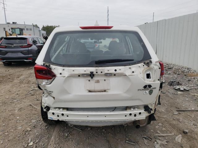 JF2SKAACXKH447667 - 2019 SUBARU FORESTER WHITE photo 6