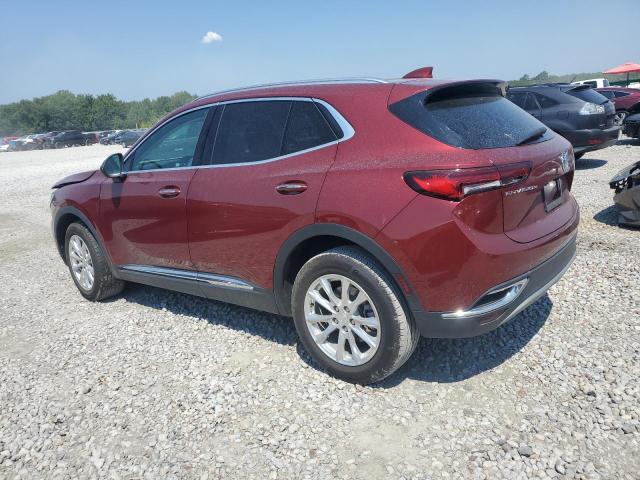 LRBAZLR40MD191742 - 2021 BUICK ENVISION PREFERRED BURGUNDY photo 2