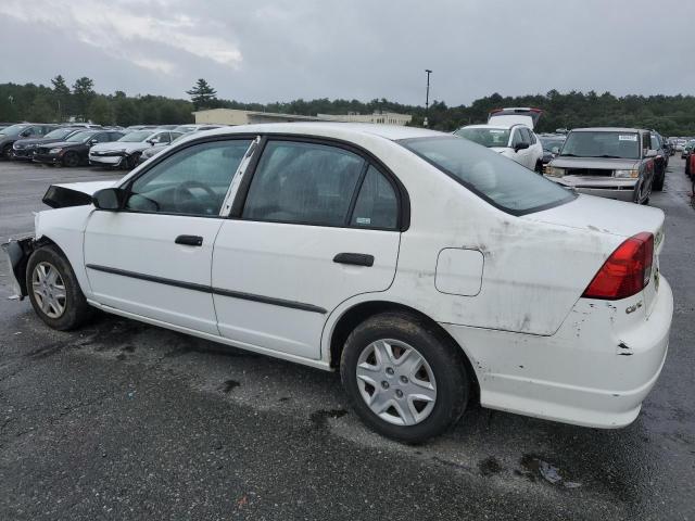 2HGES163X4H631851 - 2004 HONDA CIVIC DX VP WHITE photo 2