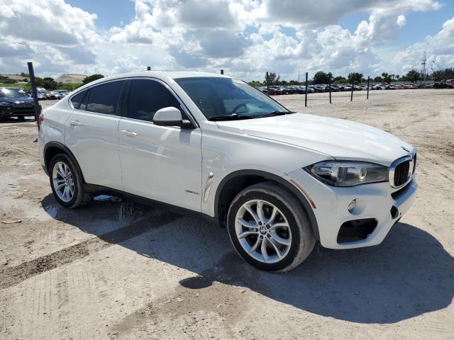 5UXKU2C53F0N77340 - 2015 BMW X6 XDRIVE35I WHITE photo 4