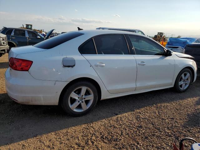 3VWLL7AJ5DM241279 - 2013 VOLKSWAGEN JETTA TDI WHITE photo 3