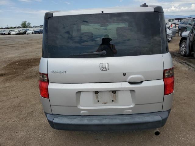 5J6YH18706L007518 - 2006 HONDA ELEMENT EX SILVER photo 6