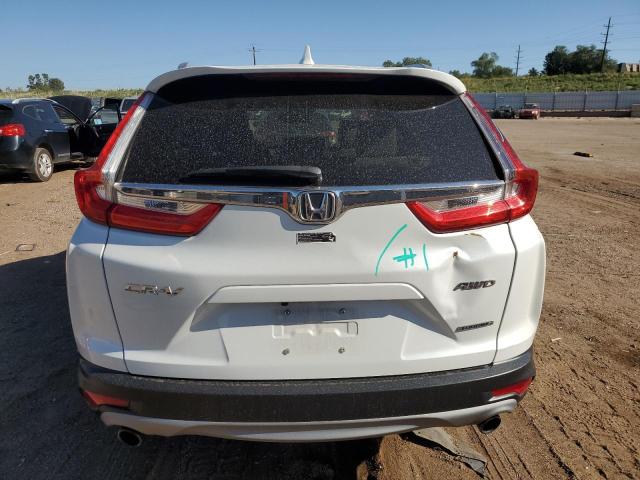 7FARW2H93KE048539 - 2019 HONDA CR-V TOURING WHITE photo 6