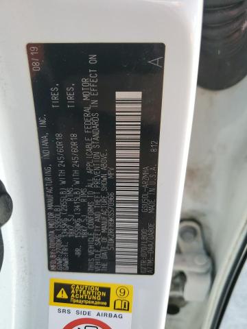 5TDKZRFH9KS570966 - 2019 TOYOTA HIGHLANDER SE 白色 照片 14