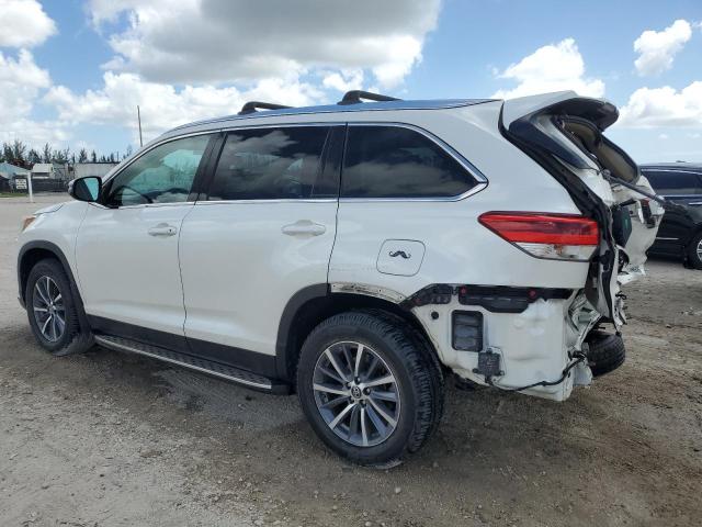 5TDKZRFH9KS570966 - 2019 TOYOTA HIGHLANDER SE 白色 照片 2