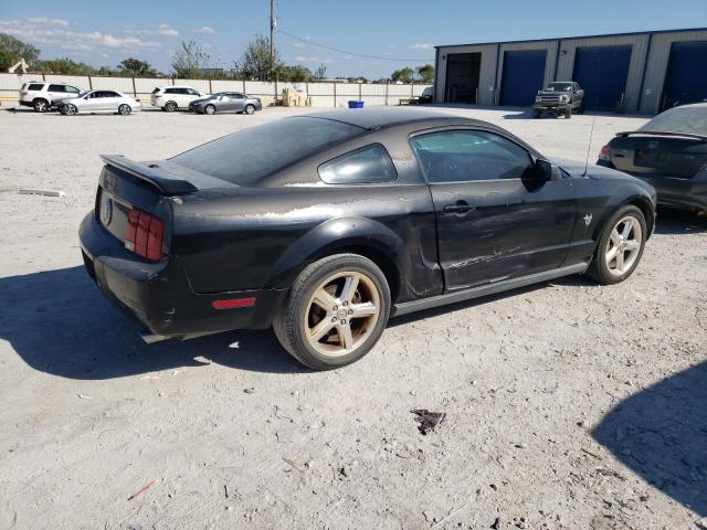 1ZVHT80N195102845 - 2009 FORD MUSTANG BLACK photo 3