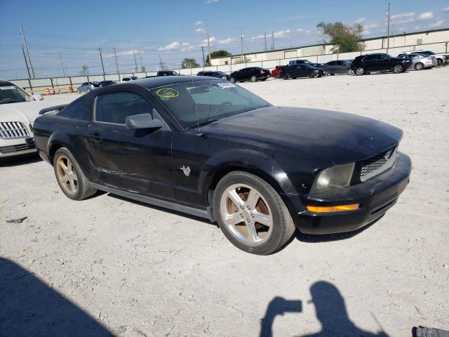 1ZVHT80N195102845 - 2009 FORD MUSTANG BLACK photo 4