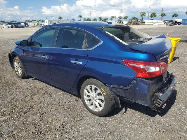 3N1AB7AP0KY439861 - 2019 NISSAN SENTRA S 蓝色 照片 2