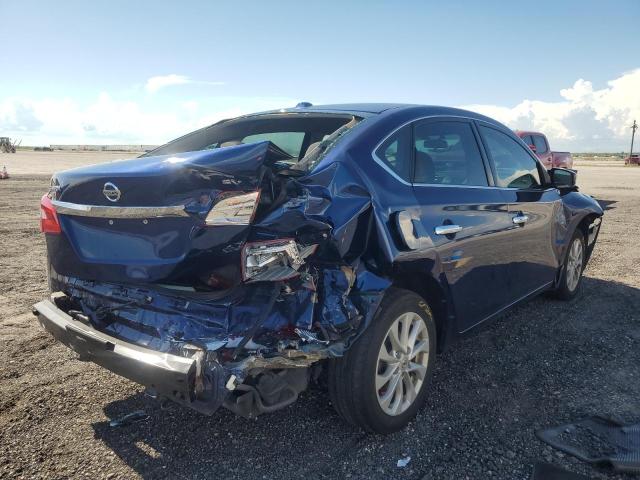3N1AB7AP0KY439861 - 2019 NISSAN SENTRA S 蓝色 照片 3