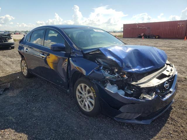 3N1AB7AP0KY439861 - 2019 NISSAN SENTRA S 蓝色 照片 4