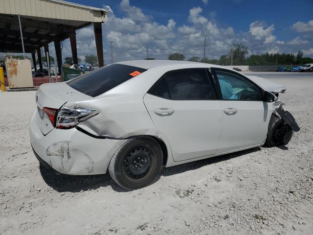 5YFBURHEXKP917893 - 2019 TOYOTA COROLLA L თეთრი ფოტო 3