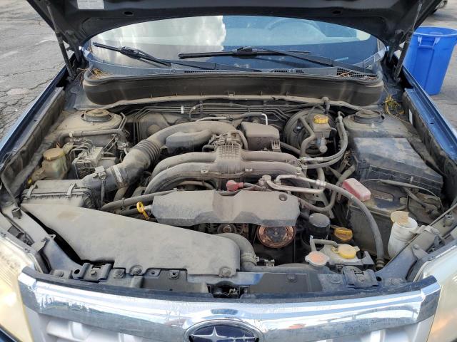 JF2SHBCC6BH712375 - 2011 SUBARU FORESTER 2.5X PREMIUM ლურჯი ფოტო 11