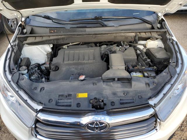 5TDJKRFH5GS331759 - 2016 TOYOTA HIGHLANDER XLE 白色 照片 12