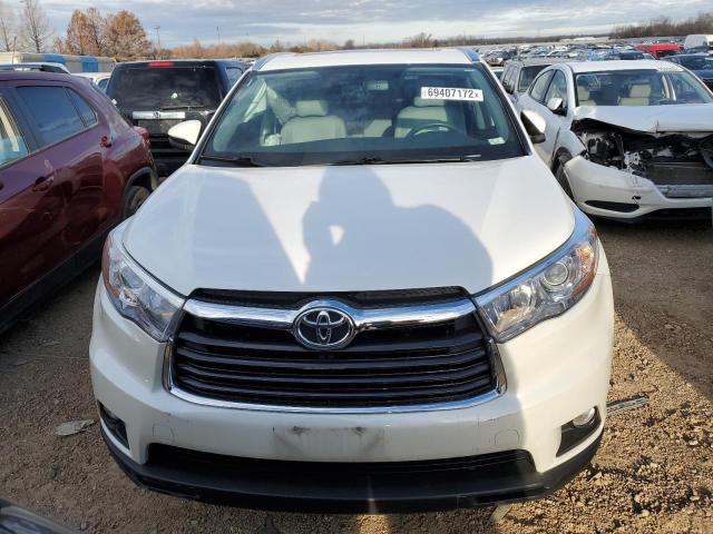 5TDJKRFH5GS331759 - 2016 TOYOTA HIGHLANDER XLE 白色 照片 5