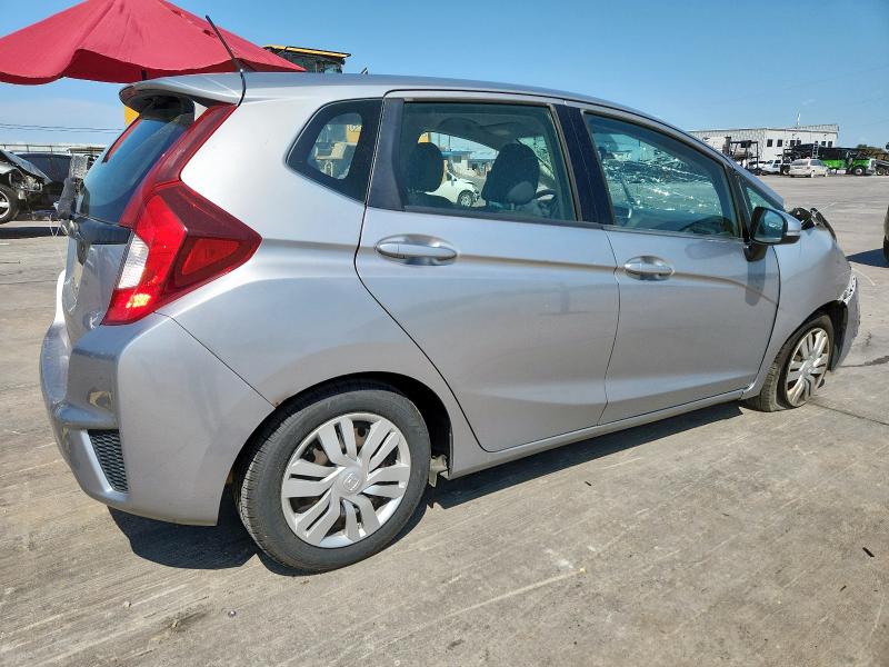 JHMGK5H52HS008430 - 2017 HONDA FIT LX SILVER photo 3