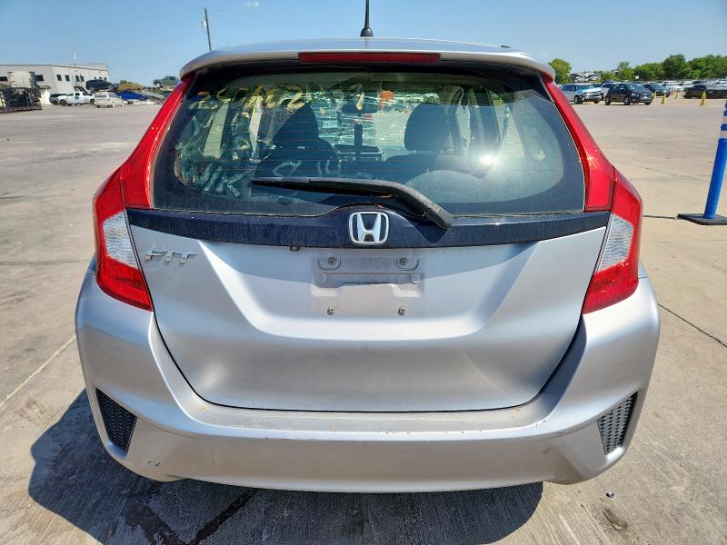 JHMGK5H52HS008430 - 2017 HONDA FIT LX SILVER photo 6