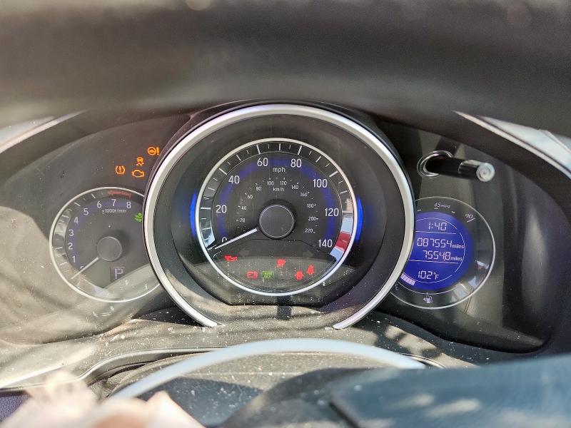 JHMGK5H52HS008430 - 2017 HONDA FIT LX SILVER photo 9