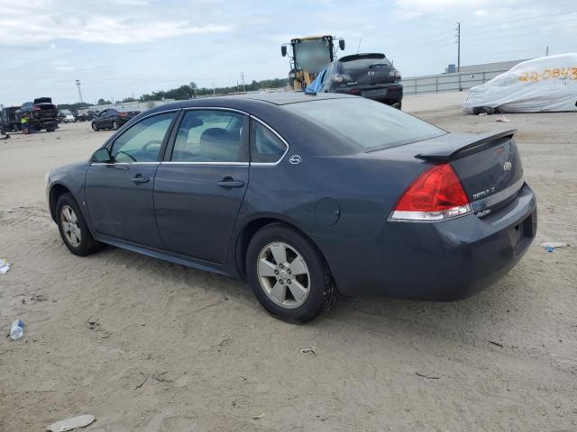 2G1WT57K391152290 - 2009 CHEVROLET IMPALA 1LT GRAY photo 2