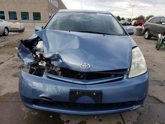 JTDKB20U050123905 - 2005 TOYOTA PRIUS BLUE photo 5