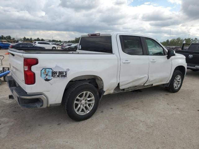 1GCUYDED4NZ167879 - 2022 CHEVROLET SILVERADO K1500 LT WHITE photo 3