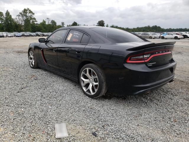 2C3CDXKT5GH160791 - 2016 DODGE CHARGER POLICE BLACK photo 2