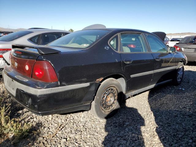 2G1WF52E739170647 - 2003 CHEVROLET IMPALA BLACK photo 3