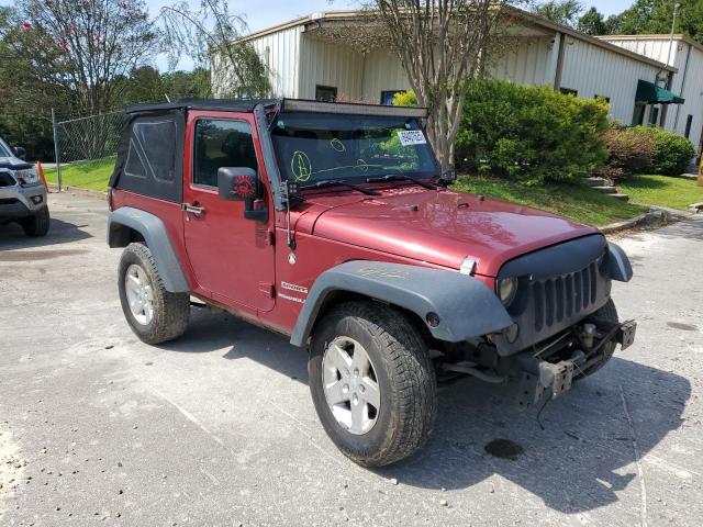 1C4AJWAG3DL526370 - 2013 JEEP WRANGLER SPORT BURGUNDY photo 4