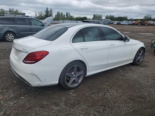 55SWF4KB5GU162988 - 2016 MERCEDES-BENZ C 300 4MATIC WHITE photo 3