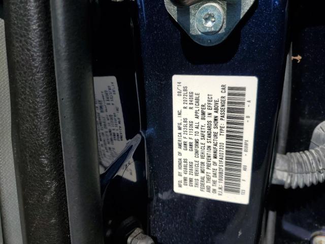 19UUB2F51FA007330 - 2015 ACURA TLX TECH BLUE photo 12